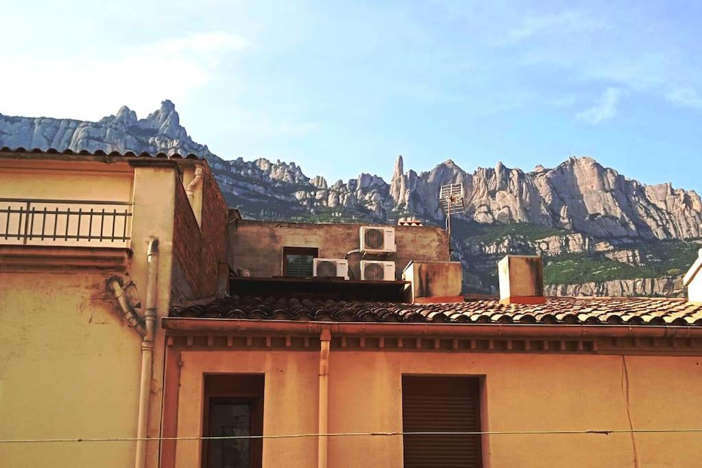 Piso Con Desayuno Incluido Y Vistas A La Montana. Διαμέρισμα Monistrol de Montserrat Εξωτερικό φωτογραφία