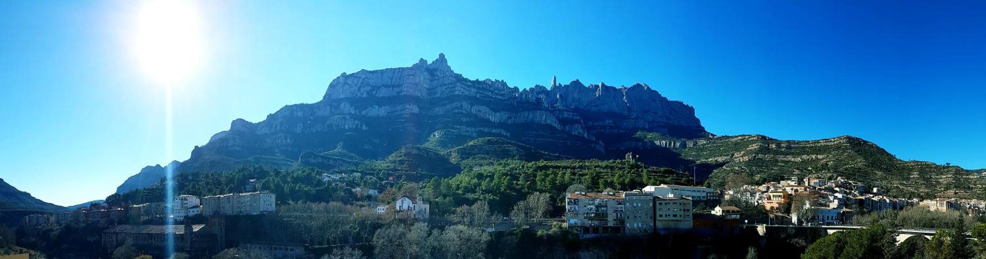 Piso Con Desayuno Incluido Y Vistas A La Montana. Διαμέρισμα Monistrol de Montserrat Εξωτερικό φωτογραφία
